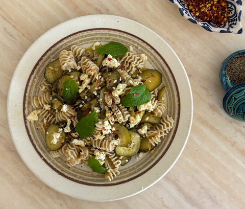 Zucchini & Lemon Radiatori