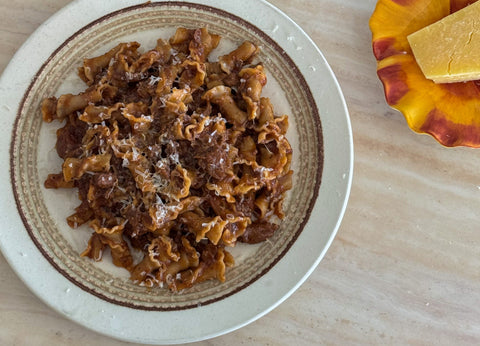Beef and Oregano Ragu