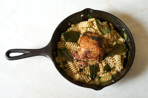 Garlic Chicken & Sage Radiatori