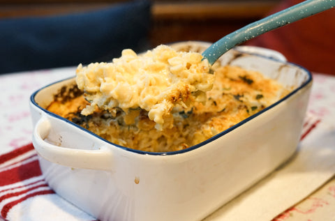 Baked Fusilli Mac & Cheese