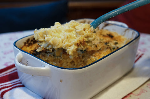 Baked Fusilli Mac & Cheese