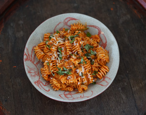 Roast Red Capsicum Pasta