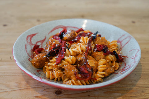 Fennel Sausage & Fire Roasted Pepper Fusilli